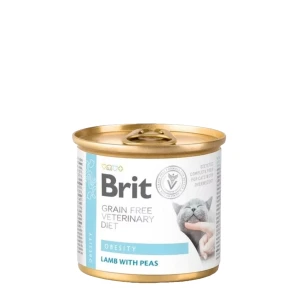 Brit VD Cat Obesity Lamb & Pea bárány és borsó 200g